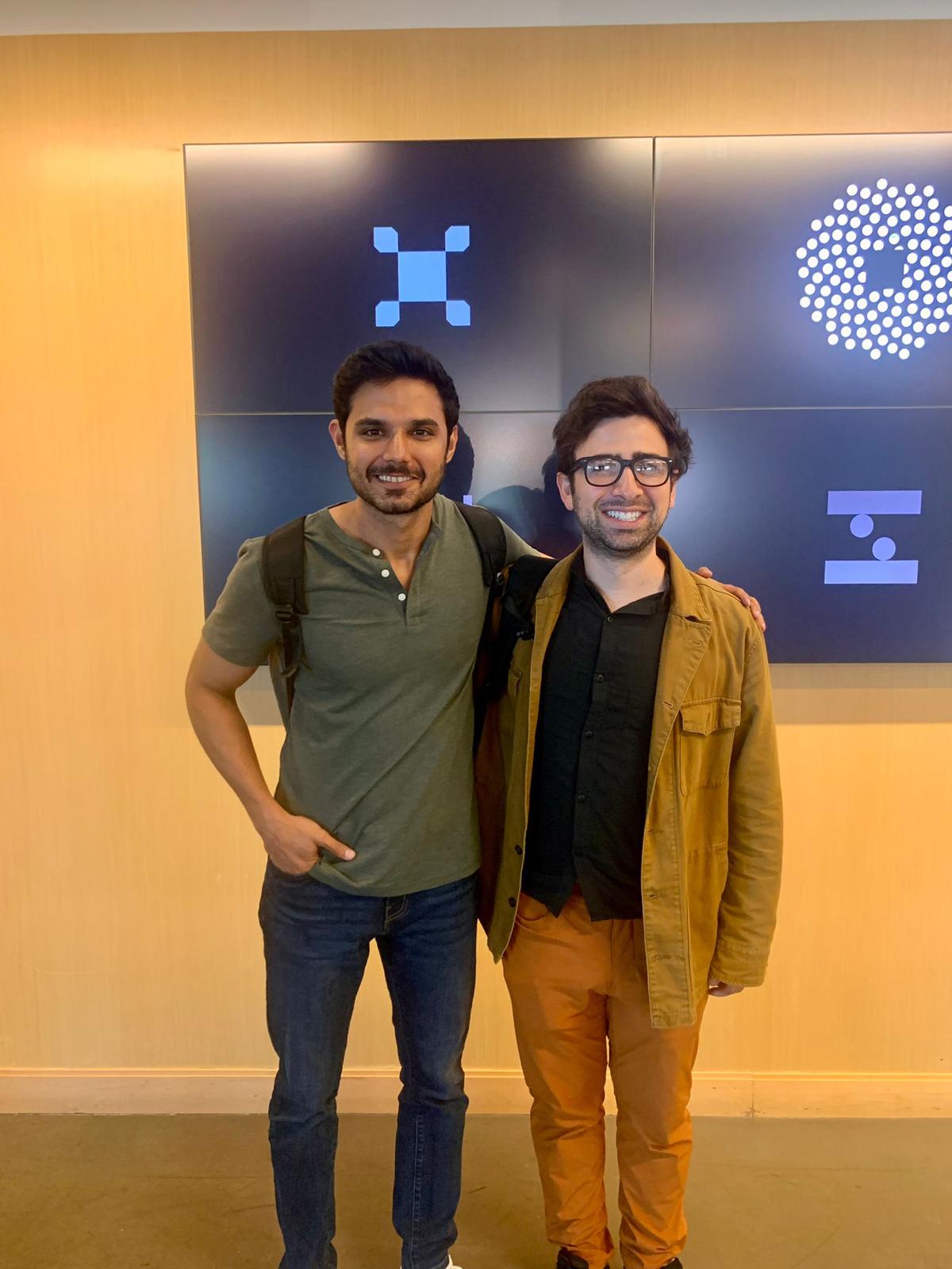 The two co-founders of Weave